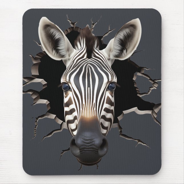 Zebra Mousepad (Vorne)
