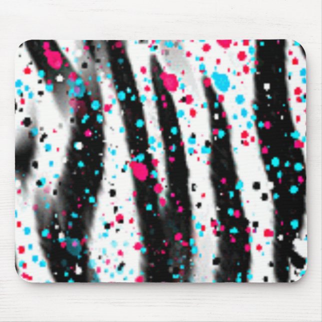 Zebra Mousepad (Vorne)