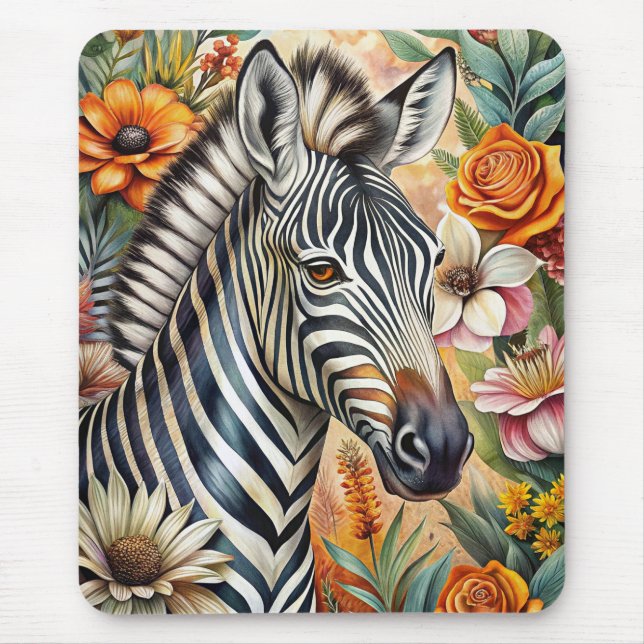 Zebra Mousepad (Vorne)