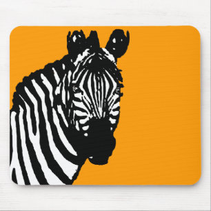 Zebra. Mousepad