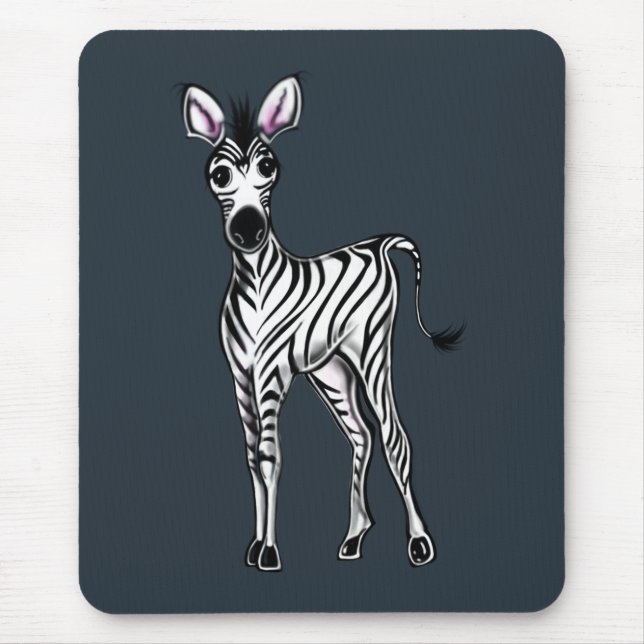 Zebra Mousepad (Vorne)