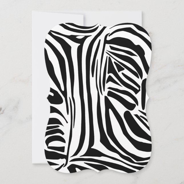 Zebra-Muster (Vorderseite)