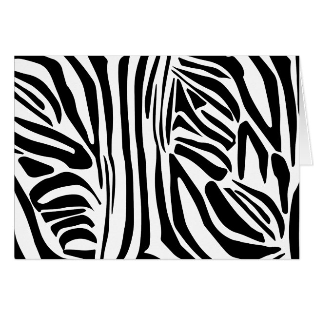 Zebra-Muster (Vorderseite (Horizontal))