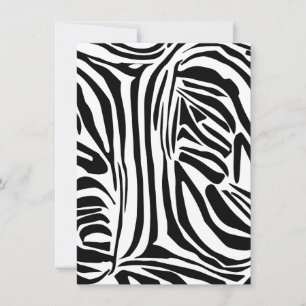 Zebra-Muster Ankündigung