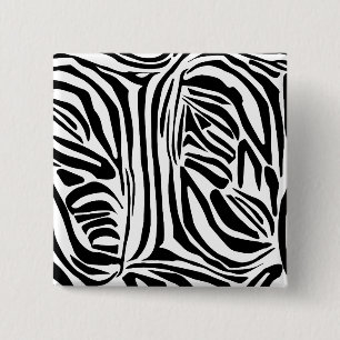 Zebra-Muster Button