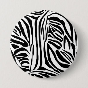 Zebra-Muster Button