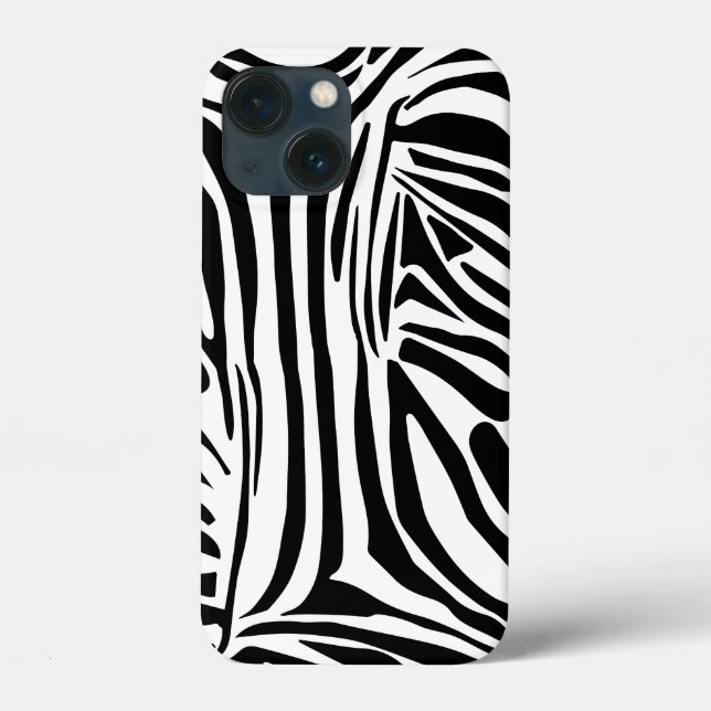Zebra-Muster Case-Mate iPhone Hülle (Rückseite)