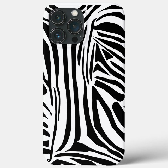 Zebra-Muster Case-Mate iPhone Hülle (Rückseite)