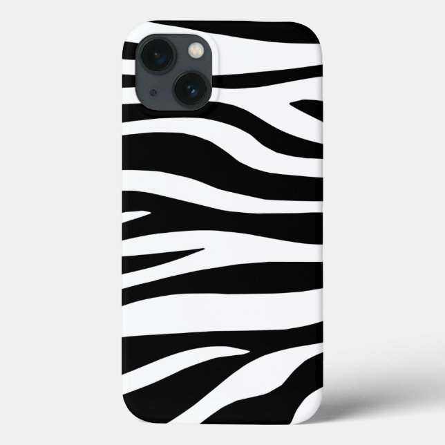 Zebra-Muster Case-Mate iPhone Hülle (Rückseite)