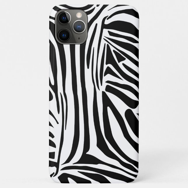 Zebra-Muster Case-Mate iPhone Hülle (Rückseite)