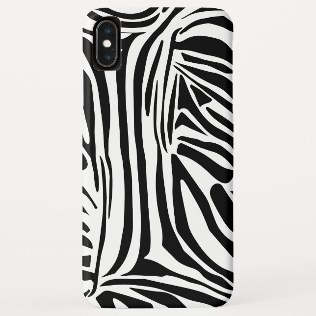 Zebra-Muster Case-Mate iPhone Hülle (Rückseite)