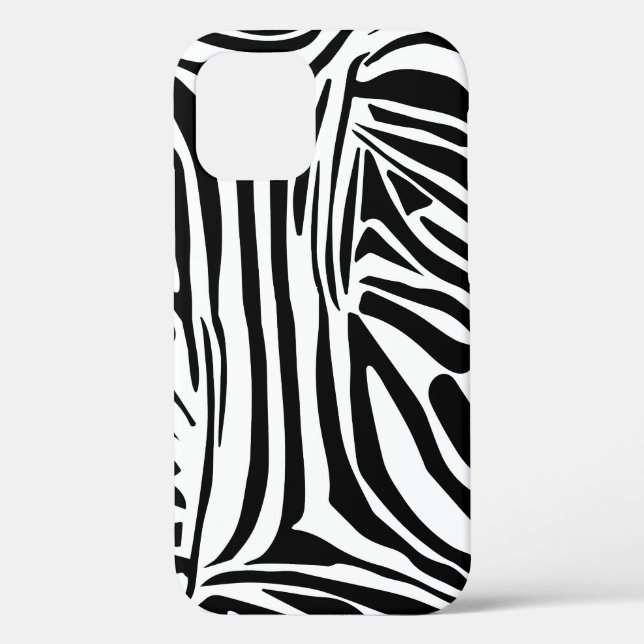 Zebra-Muster Case-Mate iPhone Hülle (Rückseite)