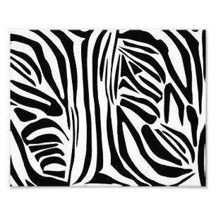 Zebra-Muster Fotodruck