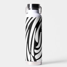 Zebra-Muster in Schwarz und Weiß