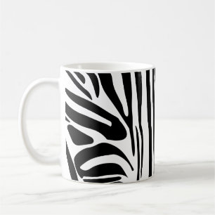 Zebra-Muster Kaffeetasse