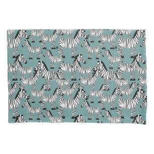 Zebra-Muster Kissenbezug