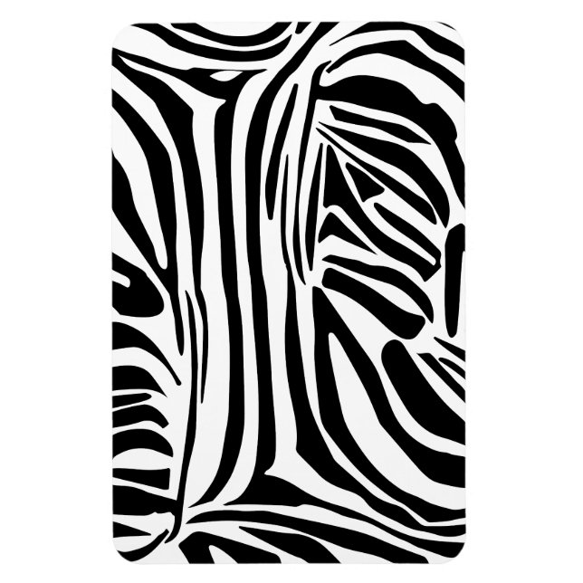 Zebra-Muster Magnet (Vertikal)