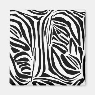Zebra-Muster Magnet
