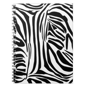 Zebra-Muster Notizblock