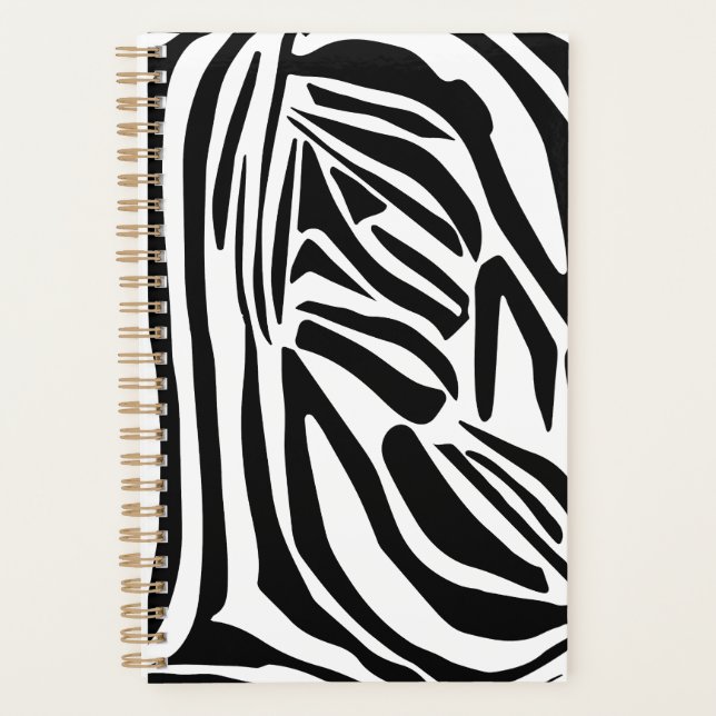 Zebra-Muster Planer (Vorderseite)