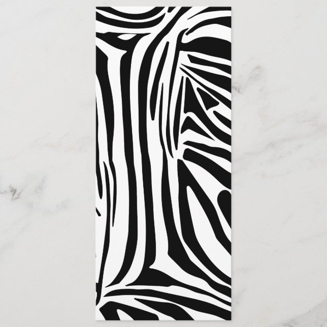 Zebra-Muster Programm (Vorderseite)