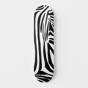 Zebra-Muster Skateboard