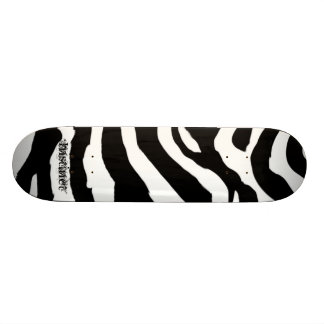 Zebra-Muster Skateboard