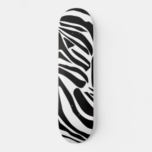 Zebra-Muster Skateboard