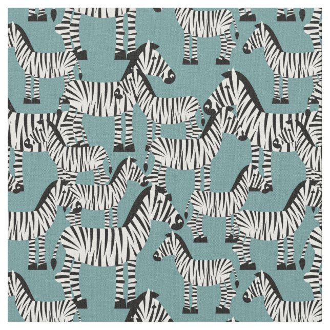 Zebra-Muster Stoff (Nahaufnahme)