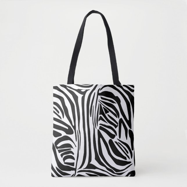 Zebra-Muster Tasche (Vorderseite)