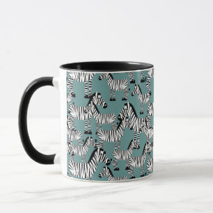 Zebra-Muster Tasse