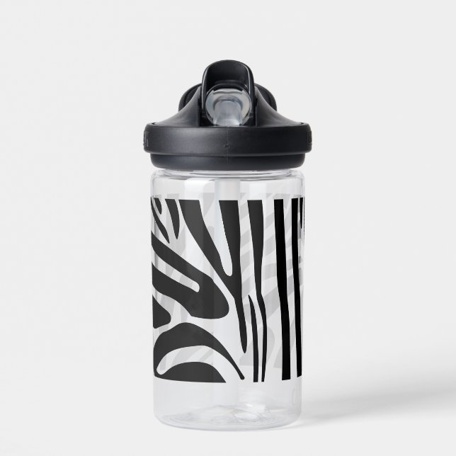 Zebra-Muster Trinkflasche (Vorne)