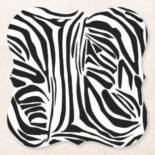 Zebra-Muster Untersetzer