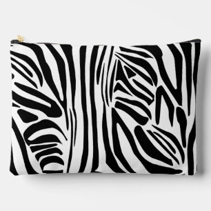 Zebra-Muster Zubehörtasche
