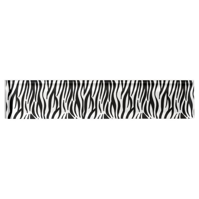 Zebra Namensplakette (Vorderseite)