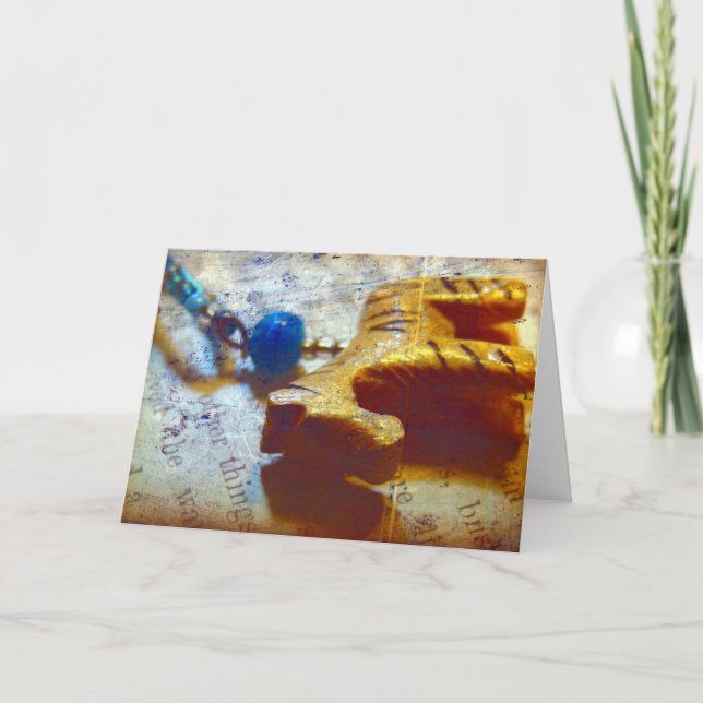 Zebra Necklace Karte (Vorderseite)