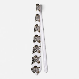 Zebra Necktie Krawatte