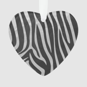 Zebra noir et gris clair