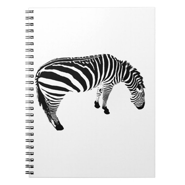 Zebra Notizblock (Vorderseite)