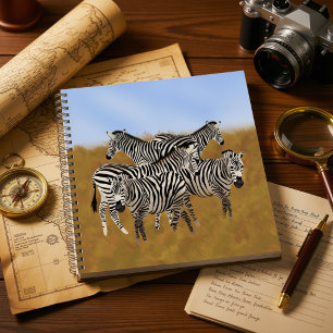 Zebra Notizbuch Serengeti Safari Souvenir