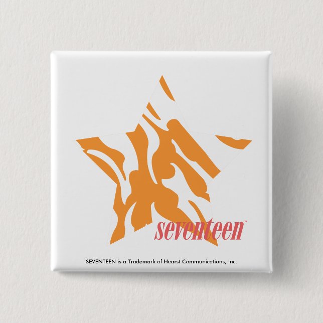 Zebra-Orange 3 Button (Vorderseite)