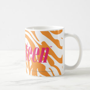 Zebra-Orange Kaffeetasse