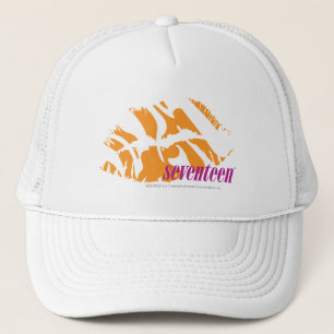 Zebra-Orange Truckerkappe