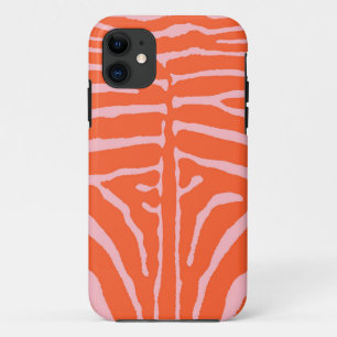 Zebra Orange und Pink Case-Mate iPhone Hülle