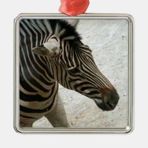 Zebra Ornament Aus Metall