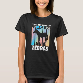 Zebra-Outfit für Zebra-Liebhaber für Jungen Premiu T-Shirt
