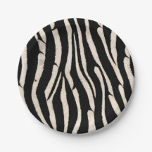 Zebra: Papierplatte