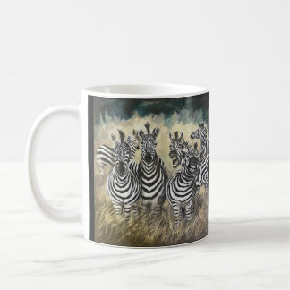 Zebra-Party Kaffeetasse