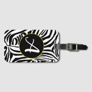 Zebra Pattern Gepäckanhänger