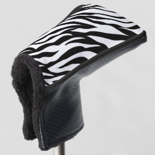 Zebra Pattern Golf Headcover